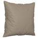 3-delige Loungeset met kussens microvezelstof taupe