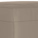 4-delige Loungeset met kussens microvezelstof taupe
