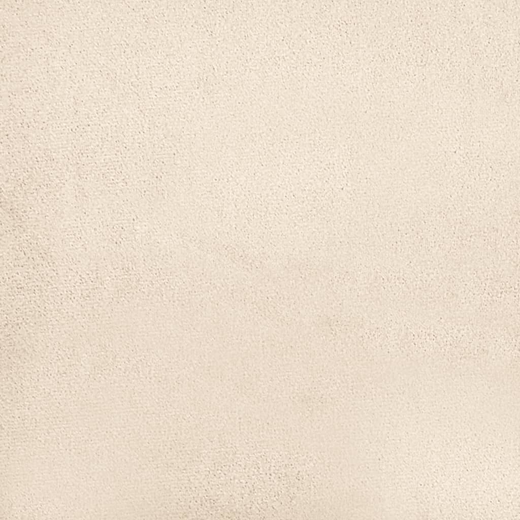 4-delige Loungeset met kussens microvezelstof beige