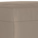 3-delige Loungeset met kussens microvezelstof taupe