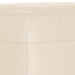 3-delige Loungeset met kussens microvezelstof beige
