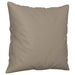 3-delige Loungeset met kussens microvezelstof taupe