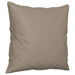 3-delige Loungeset met kussens microvezelstof taupe