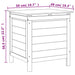 Tuinbox 50x49x56,5 cm massief vurenhout