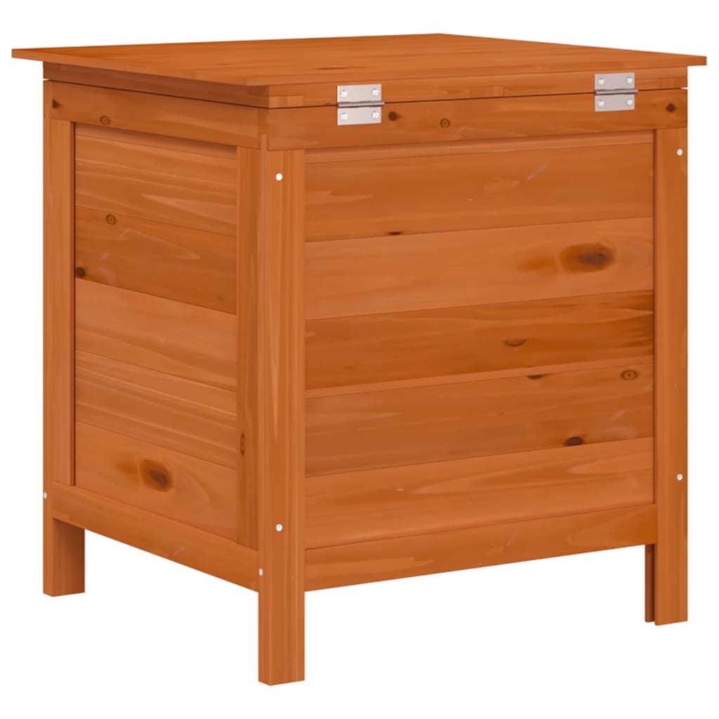 Tuinbox 50x49x56,5 cm massief vurenhout bruin