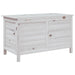 Tuinbox 99x49,5x58,5 cm massief vurenhout wit