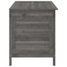 Tuinbox 99x49,5x58,5 cm massief vurenhout antracietkleurig