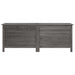 Tuinbox 150x50x56,5 cm massief vurenhout antracietkleurig