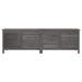 Tuinbox 198,5x50x56,5 cm massief vurenhout antracietkleurig