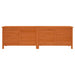 Tuinbox 198,5x50x56,5 cm massief vurenhout bruin