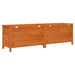 Tuinbox 198,5x50x56,5 cm massief vurenhout bruin