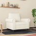 Fauteuil 60 cm fluweel crèmekleurig