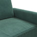 Tweezitsbank 120 cm fluweel donkergroen
