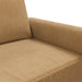 Tweezitsbank 120 cm fluweel bruin