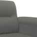 Fauteuil 60 cm microvezelstof donkergrijs