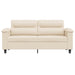 Tweezitsbank 140 cm microvezelstof beige