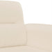 Tweezitsbank 140 cm microvezelstof beige