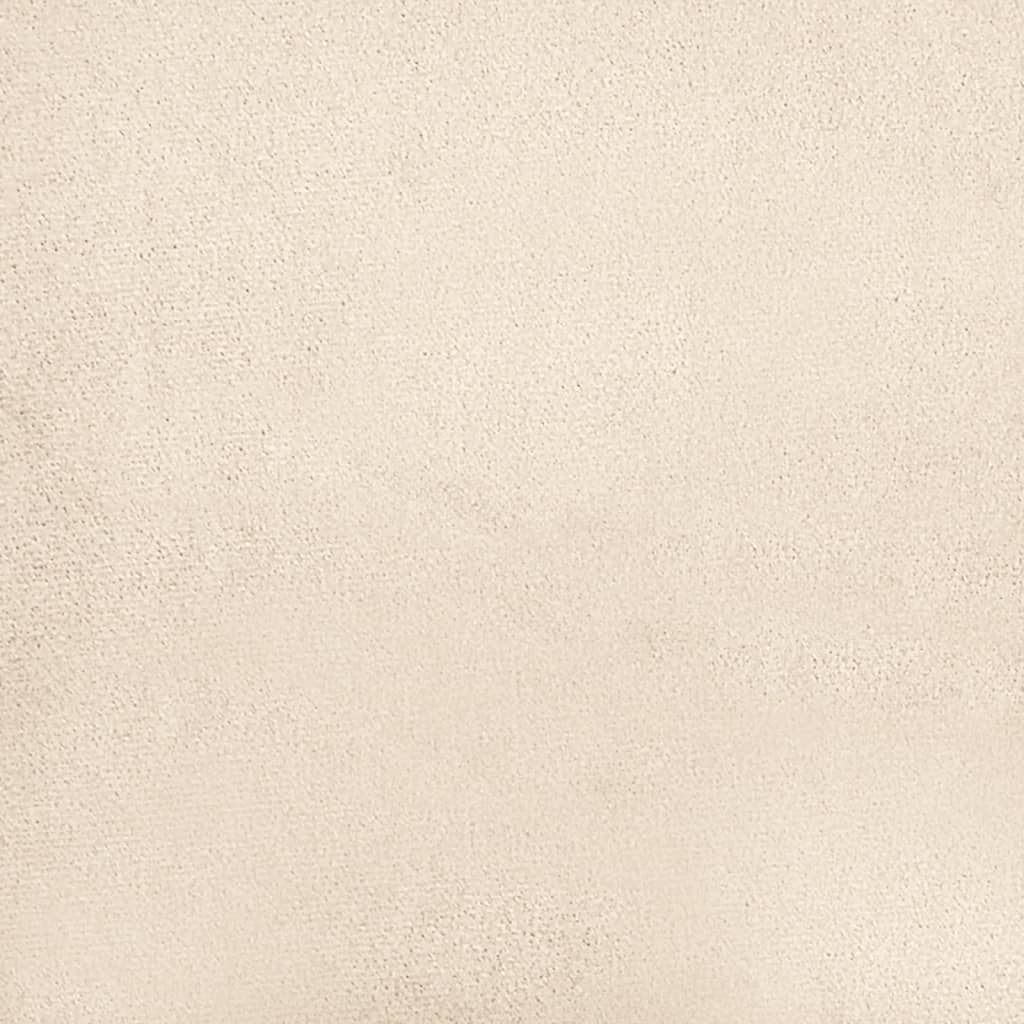 Tweezitsbank 140 cm microvezelstof beige