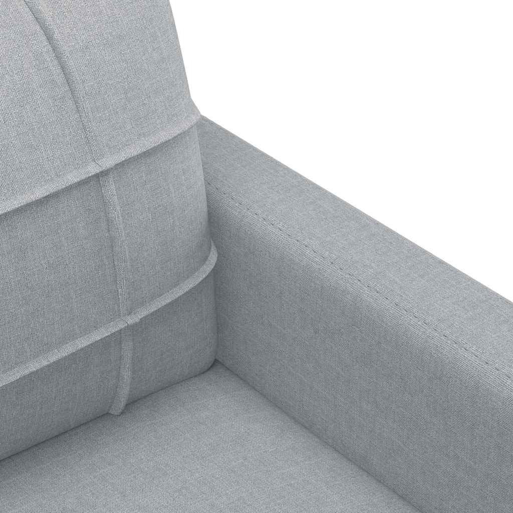 Fauteuil 60 cm stof lichtgrijs