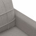 Fauteuil 60 cm stof taupe