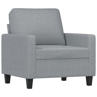 Fauteuil 60 cm stof lichtgrijs