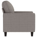 Fauteuil 60 cm stof taupe