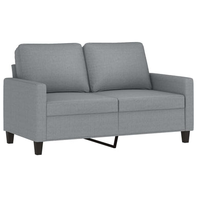 Tweezitsbank 120 cm stof lichtgrijs