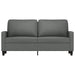 Tweezitsbank 140 cm stof donkergrijs