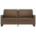 Tweezitsbank 140 cm stof bruin