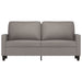 Tweezitsbank 140 cm stof taupe