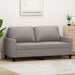 Tweezitsbank 140 cm stof taupe
