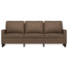 Driezitsbank 180 cm stof bruin