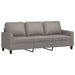 Driezitsbank 180 cm stof taupe