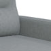 Fauteuil 60 cm stof lichtgrijs