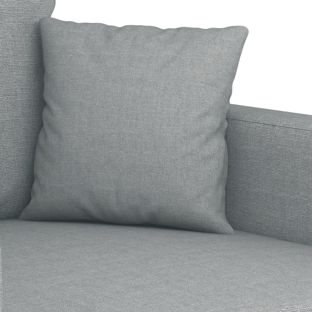 Fauteuil 60 cm stof lichtgrijs