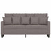 Tweezitsbank 140 cm stof taupe
