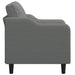 Fauteuil 60 cm stof donkergrijs