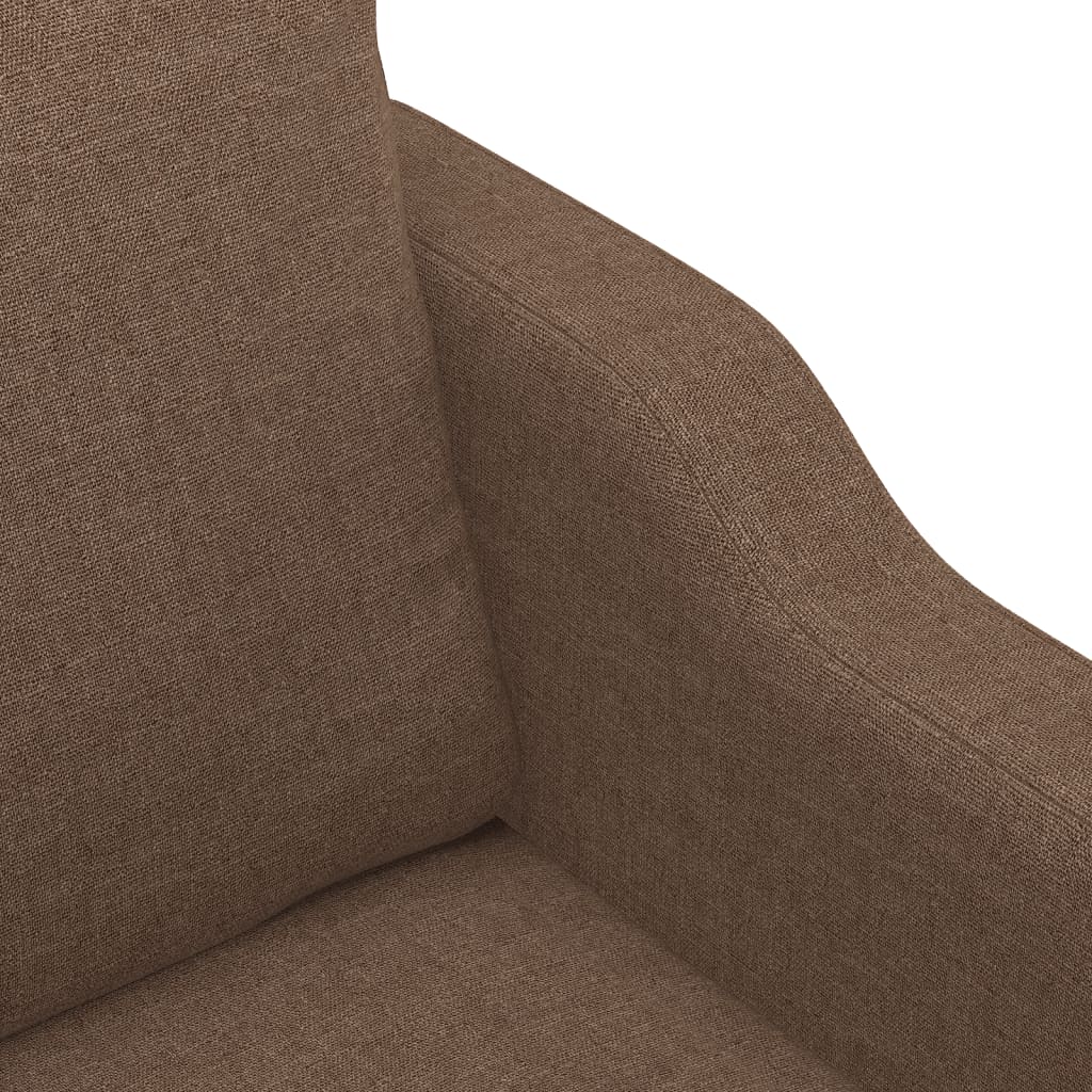 Fauteuil 60 cm stof bruin