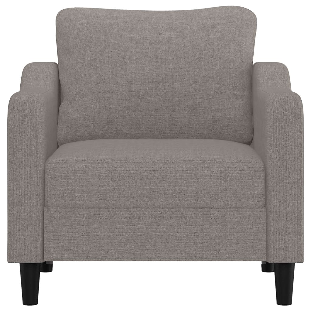 Fauteuil 60 cm stof taupe