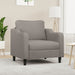Fauteuil 60 cm stof taupe