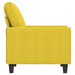 Fauteuil 60 cm stof lichtgeel
