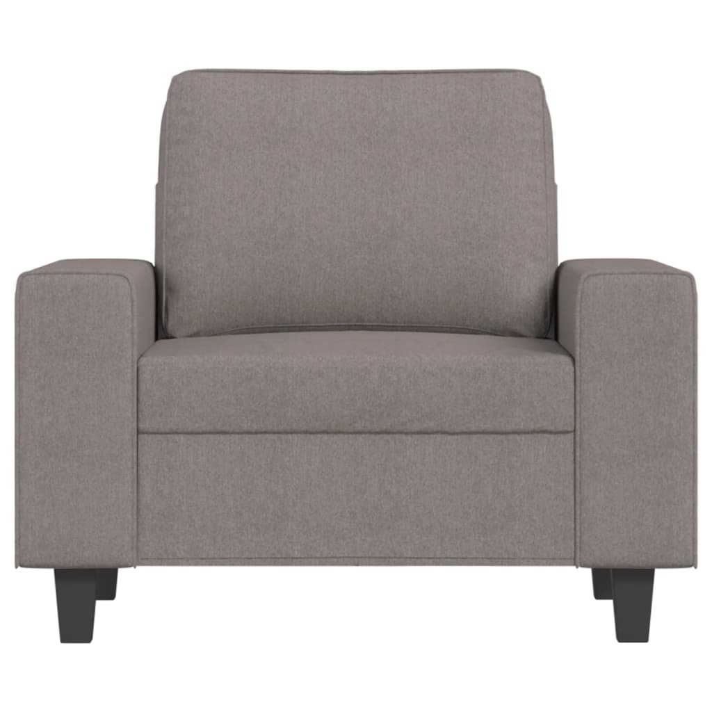 Fauteuil 60 cm stof taupe