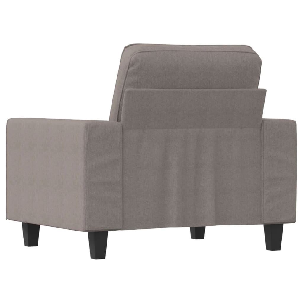 Fauteuil 60 cm stof taupe