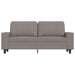 Tweezitsbank 140 cm stof taupe