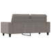 Tweezitsbank 140 cm stof taupe