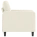 Fauteuil 60 cm fluweel crèmekleurig