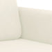 Tweezitsbank 120 cm fluweel crèmekleurig