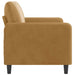Tweezitsbank 140 cm stof bruin