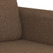 Fauteuil 60 cm stof bruin