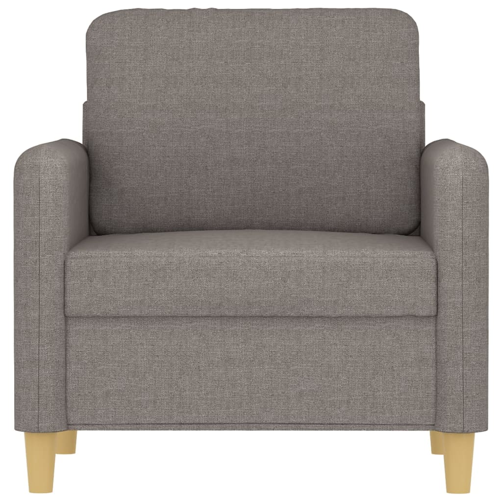 Fauteuil 60 cm stof taupe